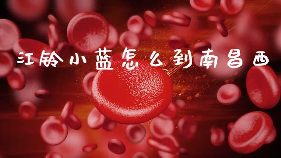 江铃小蓝怎么到南昌西_https://cj002.lansai.wang_财经问答_第1张