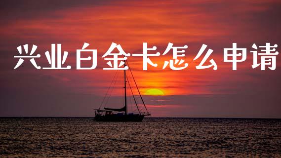 兴业白金卡怎么申请_https://cj002.lansai.wang_金融问答_第1张