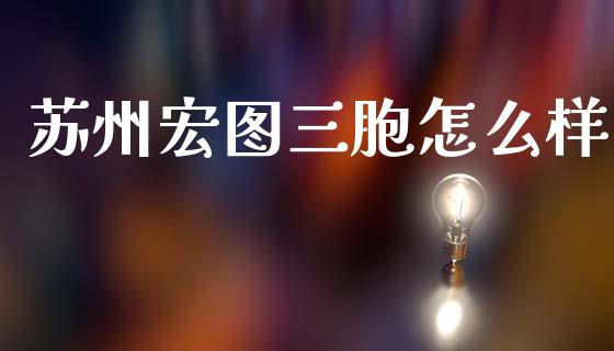 苏州宏图三胞怎么样_https://cj002.lansai.wang_财经百问_第1张