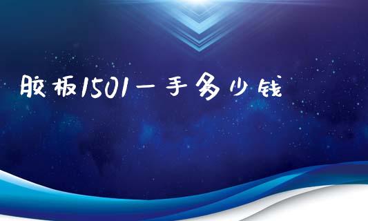胶板1501一手多少钱_https://cj002.lansai.wang_期货问答_第1张