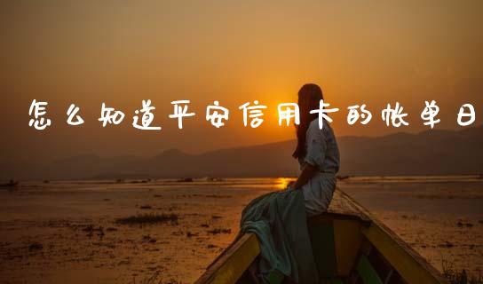 怎么知道平安信用卡的帐单日_https://cj002.lansai.wang_金融问答_第1张