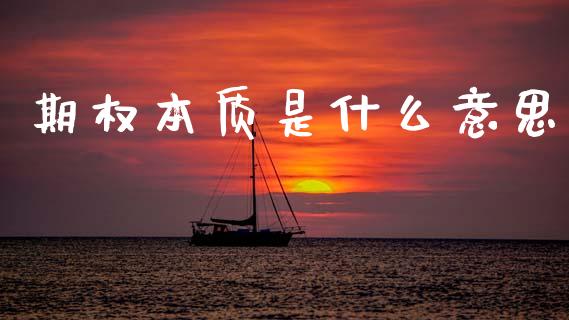 期权本质是什么意思_财经百问_第1张_财经百问网 期权本质是什么意思_https://cj002.lansai.wang_财经百问_第1张