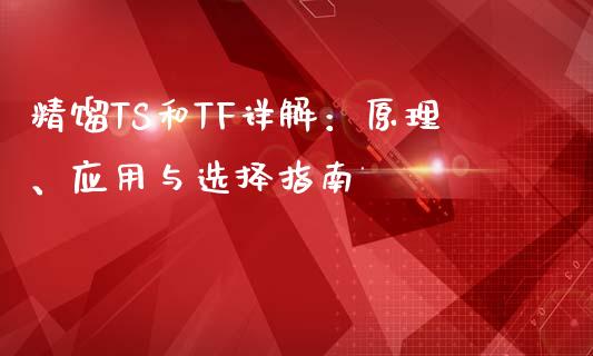 精馏TS和TF详解：原理、应用与选择指南_https://cj002.lansai.wang_会计问答_第1张