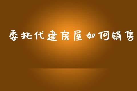 委托代建房屋如何销售_https://cj002.lansai.wang_会计问答_第1张
