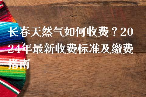 长春天然气如何收费？2024年最新收费标准及缴费指南_https://cj002.lansai.wang_金融问答_第1张