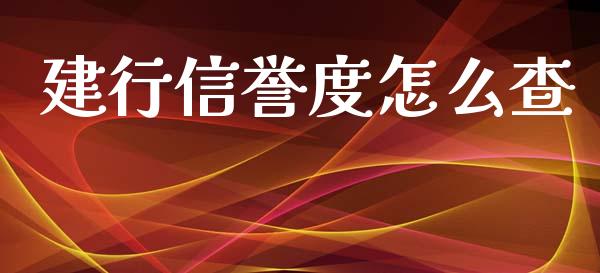 建行信誉度怎么查_https://cj002.lansai.wang_金融问答_第1张