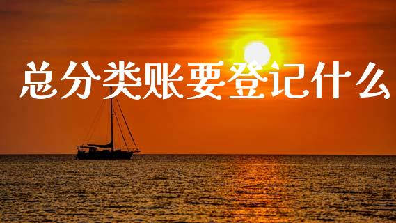 总分类账要登记什么_https://cj002.lansai.wang_会计问答_第1张