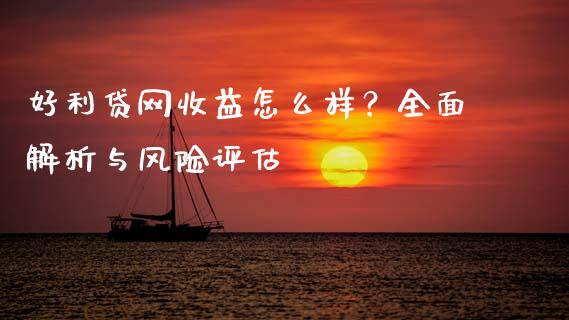 好利贷网收益怎么样？全面解析与风险评估_https://cj002.lansai.wang_财经问答_第1张
