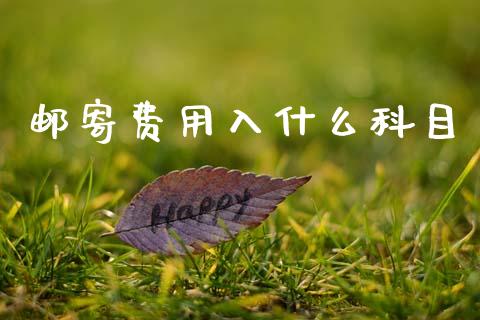 邮寄费用入什么科目_https://cj002.lansai.wang_会计问答_第1张