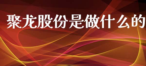 聚龙股份是做什么的_https://cj002.lansai.wang_股市问答_第1张
