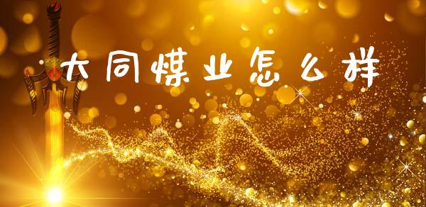 大同煤业怎么样_https://cj002.lansai.wang_财经问答_第1张