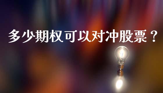 多少期权可以对冲股票？_https://cj002.lansai.wang_期货问答_第1张