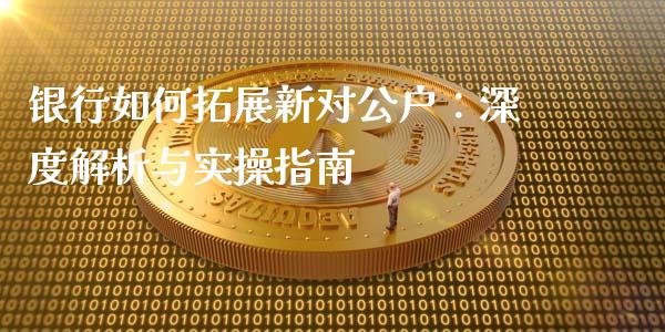 银行如何拓展新对公户：深度解析与实操指南_https://cj002.lansai.wang_金融问答_第1张