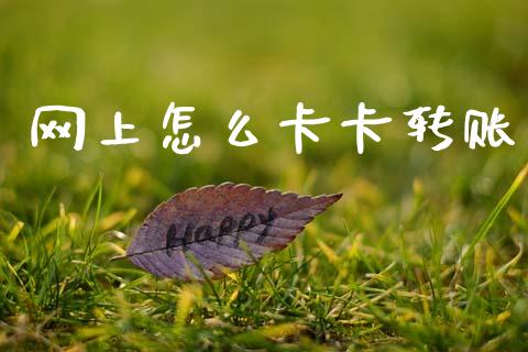 网上怎么卡卡转账_https://cj002.lansai.wang_金融问答_第1张