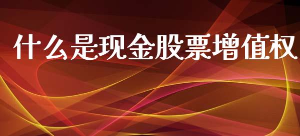 什么是现金股票增值权_https://cj002.lansai.wang_会计问答_第1张
