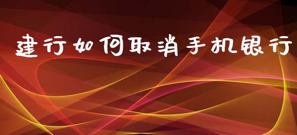 建行如何取消手机银行_https://cj002.lansai.wang_理财问答_第1张