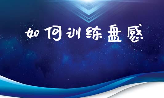 如何训练盘感_https://cj002.lansai.wang_金融问答_第1张