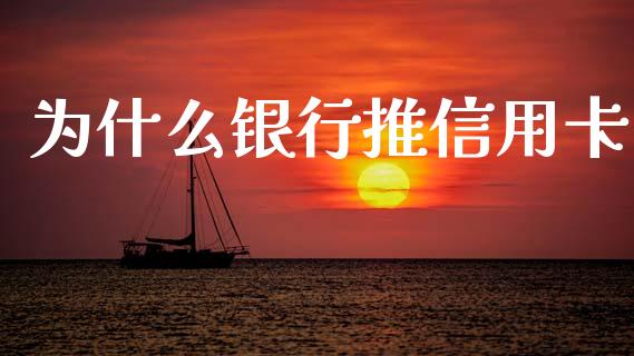为什么银行推信用卡_https://cj002.lansai.wang_期货问答_第1张