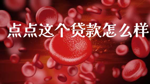 点点这个贷款怎么样_https://cj002.lansai.wang_理财问答_第1张