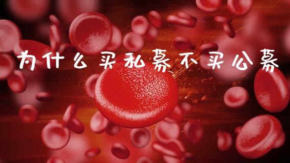 为什么买私募不买公募_https://cj002.lansai.wang_财经问答_第1张