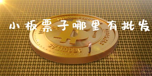 小板票子哪里有批发_https://cj002.lansai.wang_财经百问_第1张