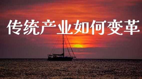 传统产业如何变革_https://cj002.lansai.wang_财经问答_第1张