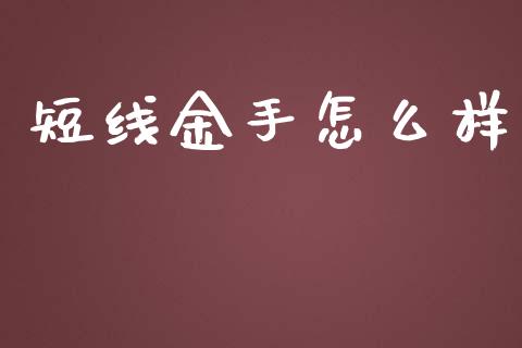短线金手怎么样_https://cj002.lansai.wang_财经问答_第1张