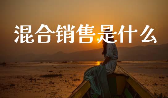 混合销售是什么_https://cj002.lansai.wang_会计问答_第1张
