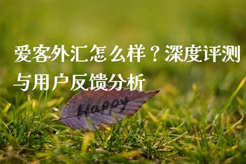 爱客外汇怎么样？深度评测与用户反馈分析_https://cj002.lansai.wang_会计问答_第1张