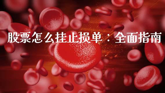 股票怎么挂止损单：全面指南_https://cj002.lansai.wang_期货问答_第1张
