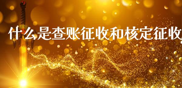 什么是查账征收和核定征收_https://cj002.lansai.wang_会计问答_第1张