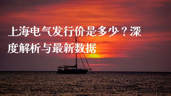 上海电气发行价是多少？深度解析与最新数据_https://cj002.lansai.wang_会计问答_第1张