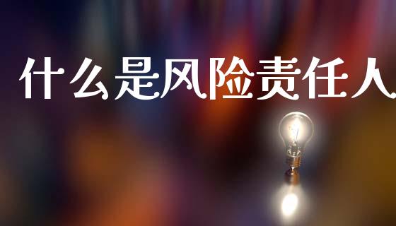 什么是风险责任人_https://cj002.lansai.wang_财经百问_第1张