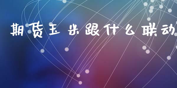 期货玉米跟什么联动_https://cj002.lansai.wang_金融问答_第1张