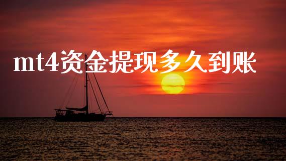 mt4资金提现多久到账_https://cj002.lansai.wang_财经问答_第1张