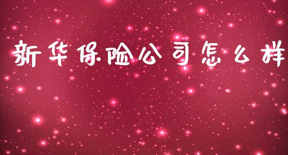 新华保险公司怎么样_https://cj002.lansai.wang_保险问答_第1张