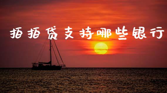 拍拍贷支持哪些银行_https://cj002.lansai.wang_股市问答_第1张
