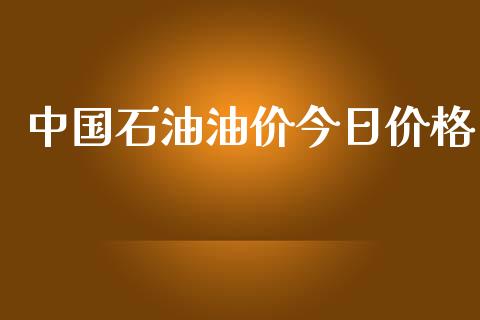 中国石油油价今日价格_https://cj002.lansai.wang_会计问答_第1张