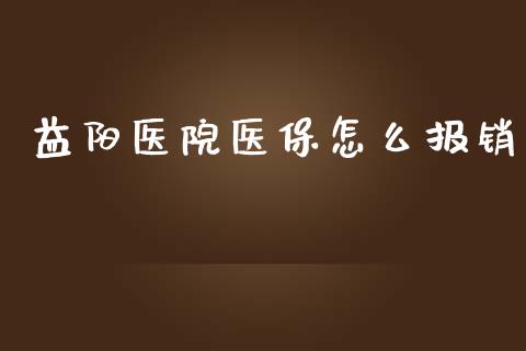 益阳医院医保怎么报销_https://cj002.lansai.wang_保险问答_第1张
