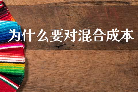 为什么要对混合成本_https://cj002.lansai.wang_会计问答_第1张