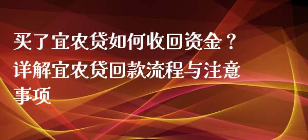 买了宜农贷如何收回资金?详解宜农贷回款流程与注意事项_财经百问_第1张_财经百问网 买了宜农贷如何收回资金?详解宜农贷回款流程与注意事项_https://cj002.lansai.wang_财经百问_第1张