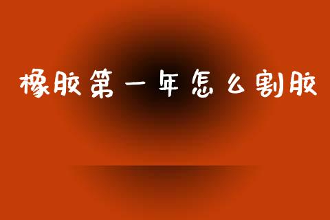 橡胶第一年怎么割胶_金融问答_第1张_财经百问网 橡胶第一年怎么割胶_https://cj002.lansai.wang_金融问答_第1张