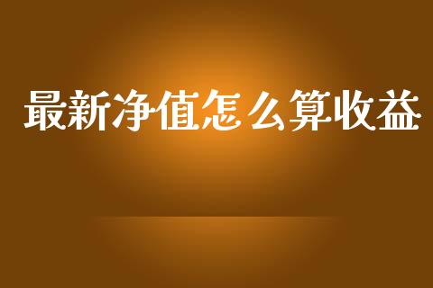最新净值怎么算收益_https://cj002.lansai.wang_财经百问_第1张