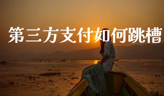 第三方支付如何跳槽_https://cj002.lansai.wang_会计问答_第1张