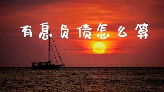 有息负债怎么算_https://cj002.lansai.wang_会计问答_第1张