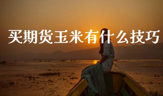 买期货玉米有什么技巧_https://cj002.lansai.wang_股市问答_第1张