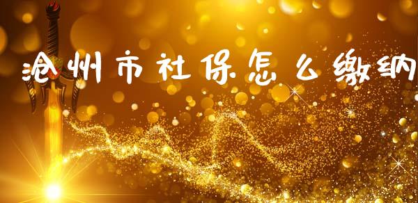 沧州市社保怎么缴纳_https://cj002.lansai.wang_保险问答_第1张
