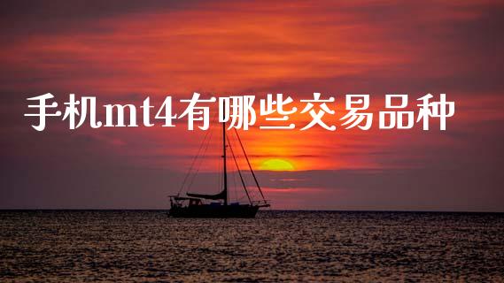 手机mt4有哪些交易品种_https://cj002.lansai.wang_财经问答_第1张