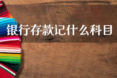 银行存款记什么科目_https://cj002.lansai.wang_会计问答_第1张