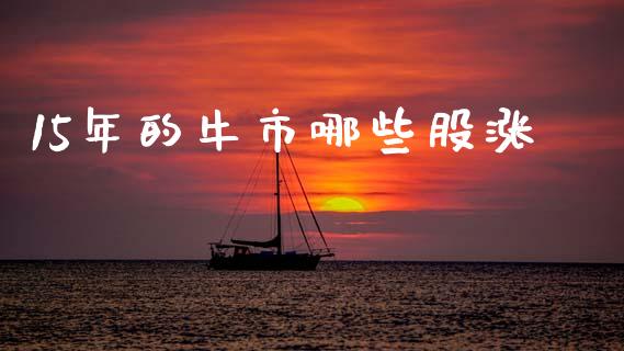 15年的牛市哪些股涨_https://cj002.lansai.wang_股市问答_第1张